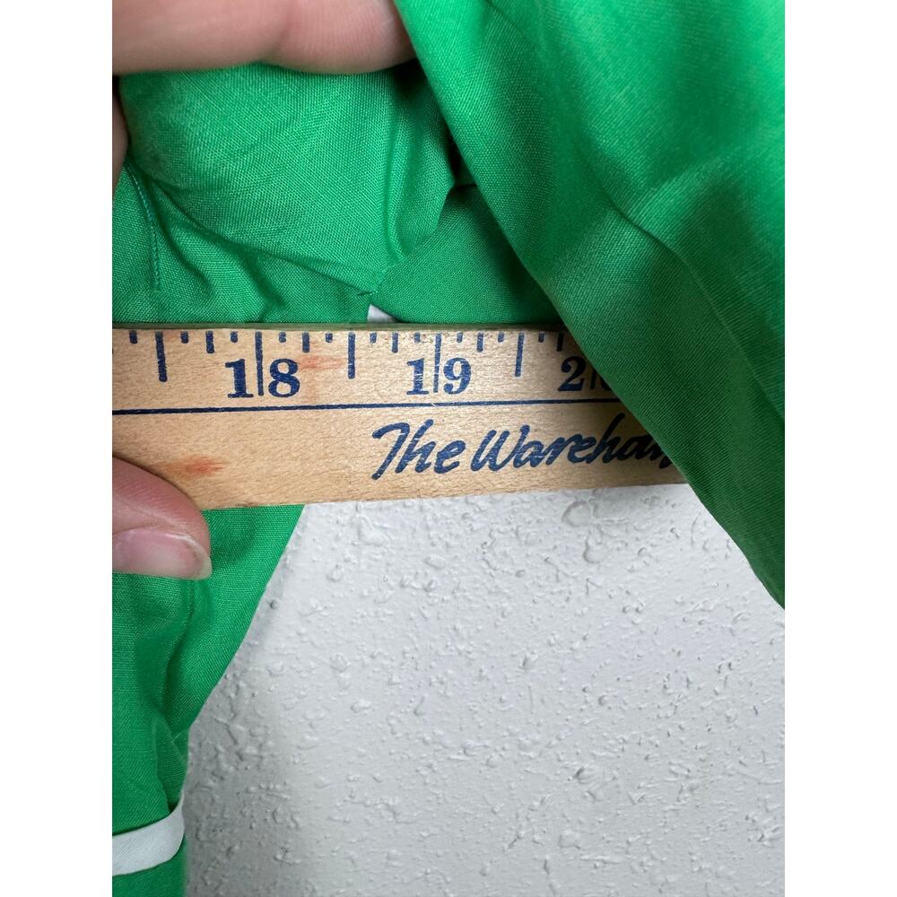 NWT Entro Green Solid Midi Dress Womens Size Large - Picture 4 of 9